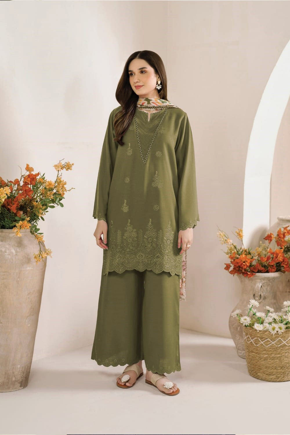 SAPPHIRE PURE LAWN 3PC EMBROIDERED