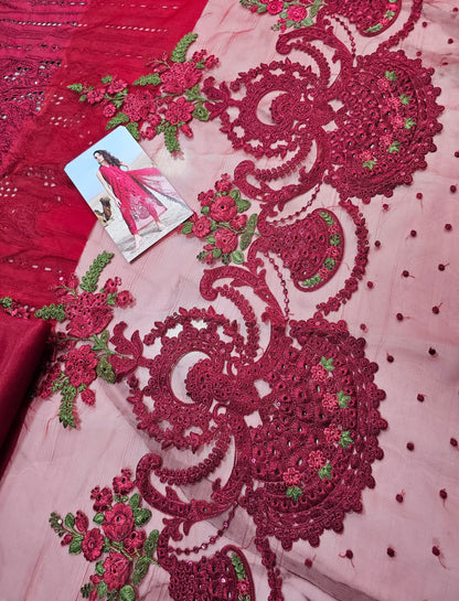Lawn Embroidery Suit 3 piece