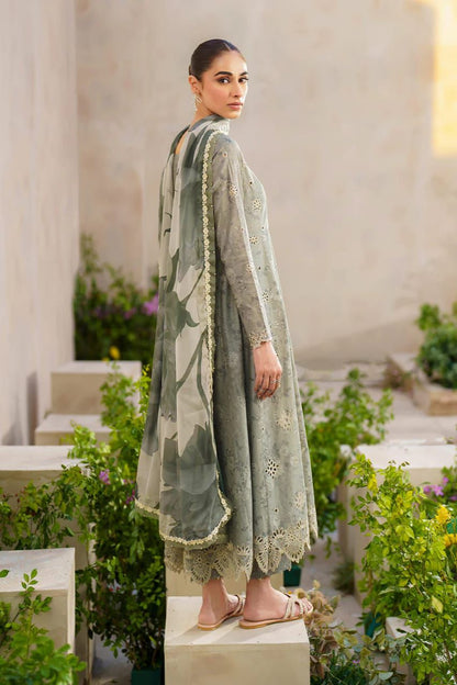 IZNIK SFL D05 Lawn & Chiffon duppatta