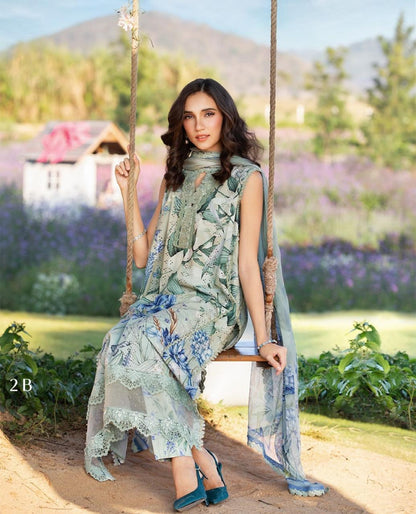 MARIA.B  MPT-2507AB( Lawn & Chiffon)
