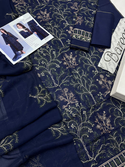 BAREEZE LAWN WITH BAMBER EMBROIDERY DUPATTA
