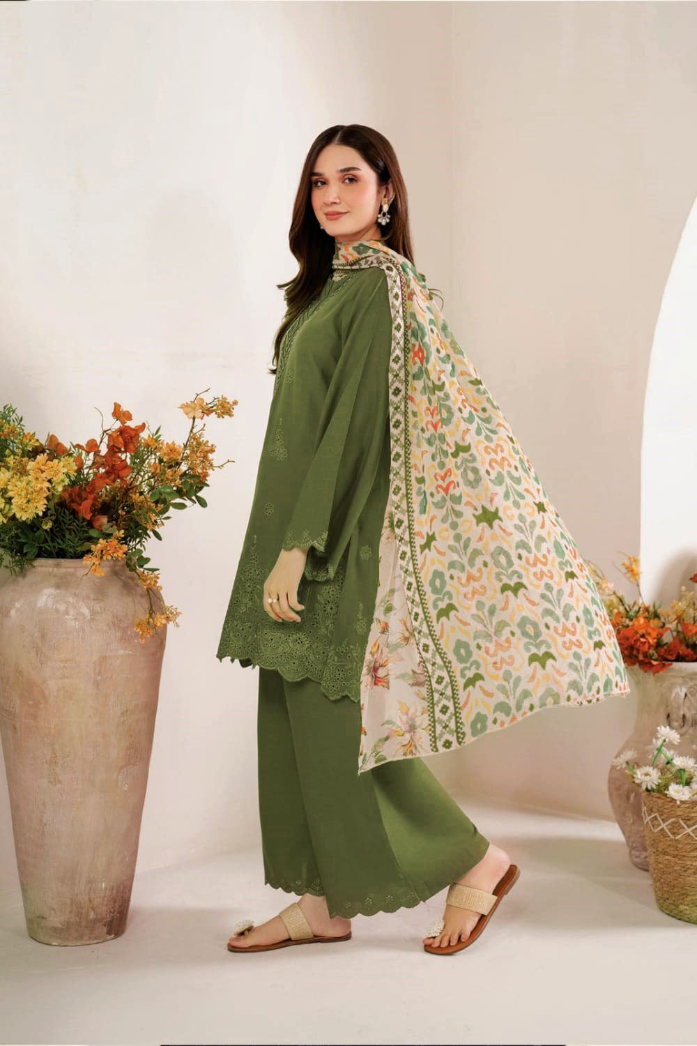 SAPPHIRE PURE LAWN 3PC EMBROIDERED