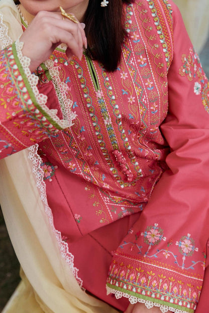 Lawn Embroidery suit 3ps