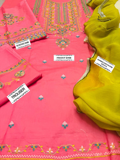 Lawn Embroidery suit 3ps