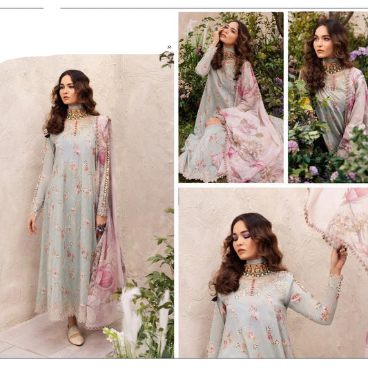 Lawn Embroidery Suit 3Pcs