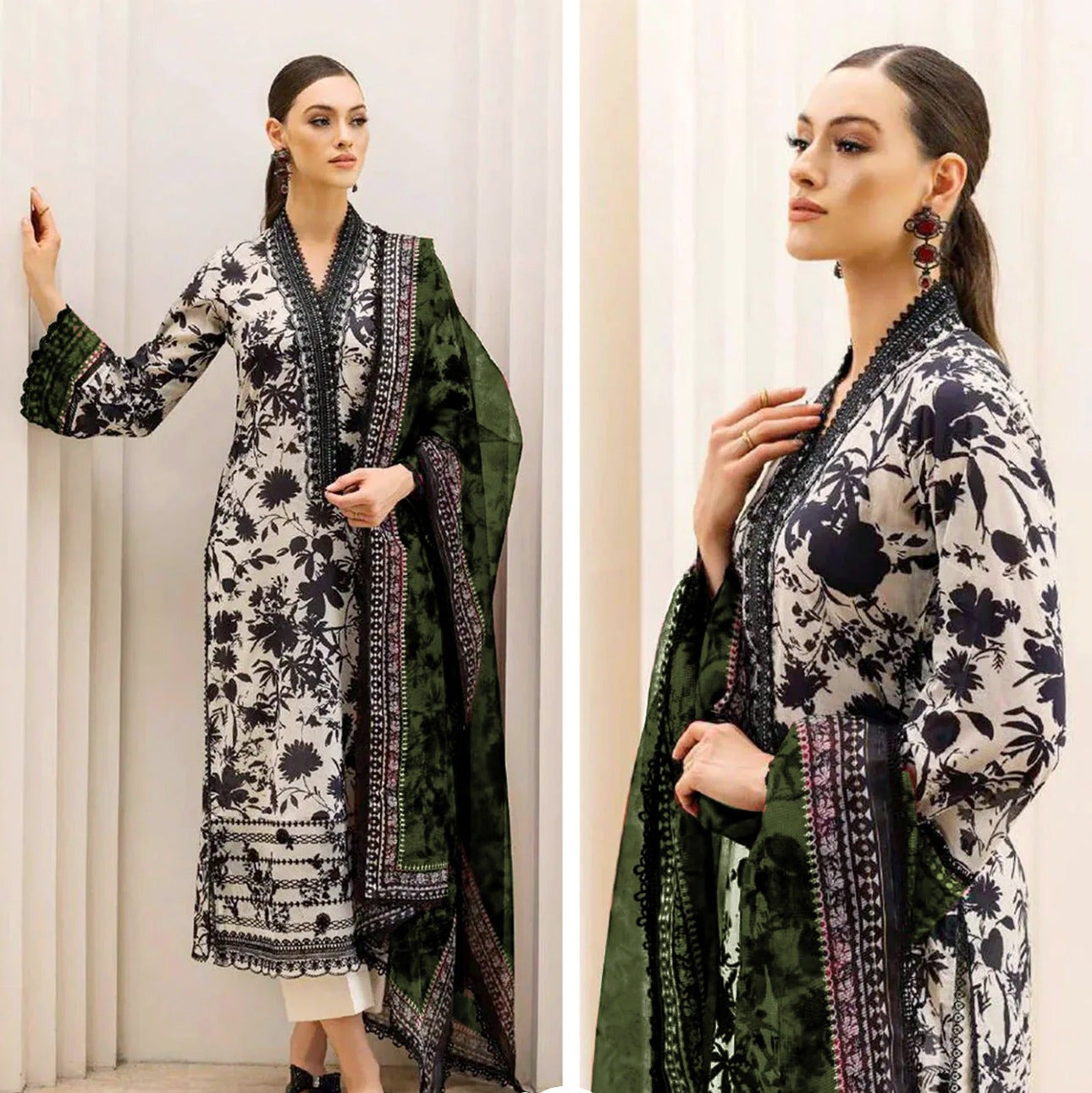 Lawn Embroidery suit
