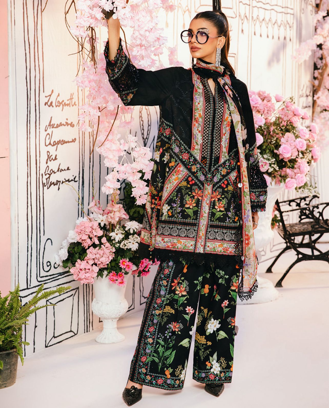 Lawn Embroidery Suit 3ps