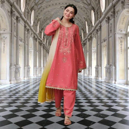 Lawn Embroidery suit 3ps