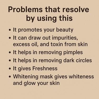PURE GLOW HERBAL WHITENING MASK