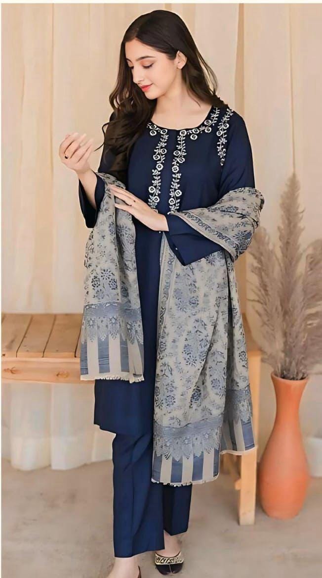 ASLING LAWN  WITH  DIGITAL Diamond DUPATTA